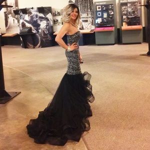 Colors Couture Mermaid Evening Gown